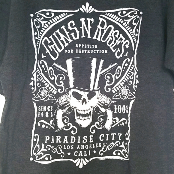 Guns & Roses graphic tee men's size L - Picture 3 of 3